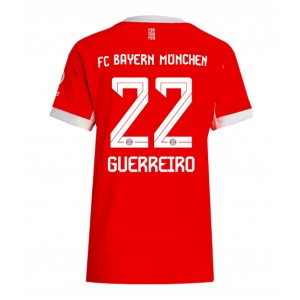 Fotbalové Dres Bayern Munich Raphael Guerreiro #22 Dámské Domácí Oblečení 2025-26 Krátký Rukáv